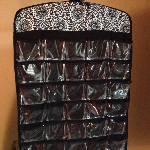 Double sided jewelry holder.