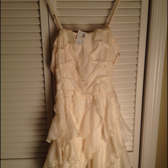 Off white super girly party dress