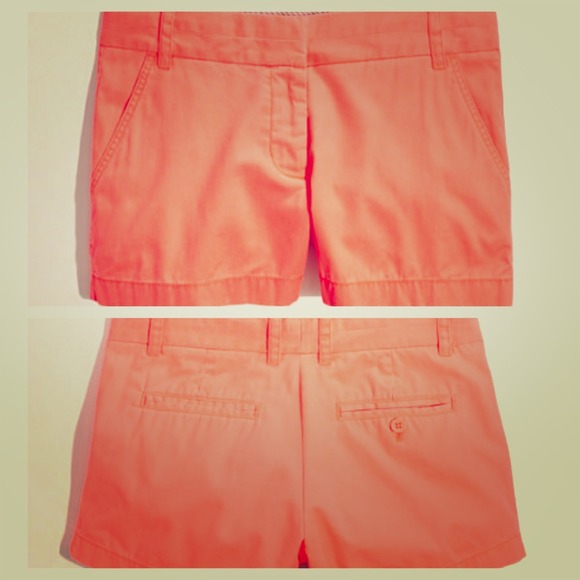 J. Crew coral shorts --✖♥