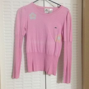 ❗❗❗ SOLD ❗❗❗- Pink sweater by Lacoste