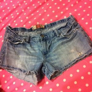 Old Navy Ultra Low Waist Jean Shorts