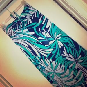Long Patterned Maxi