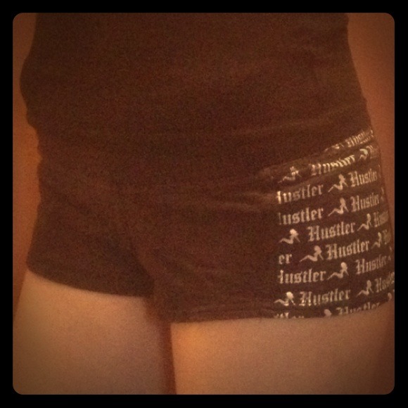 "Hustler" shorts