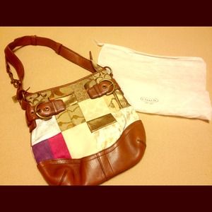 Patchwork Coach purse with cover