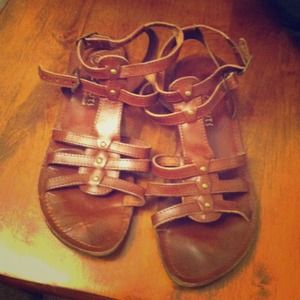 Gladiator sandals. Reduced!!💜