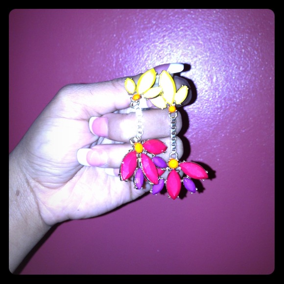 Colorful earrings