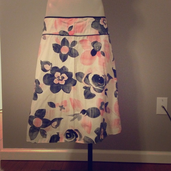 Springtime Floral Skirt