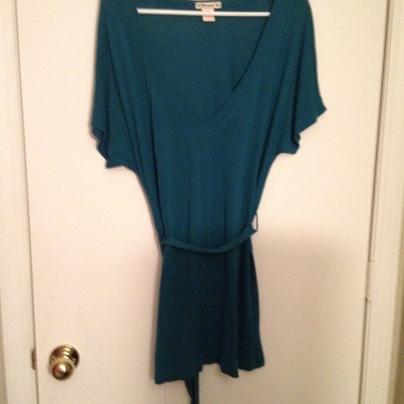 Bundled- V neck Dress