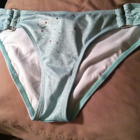 Light blue swim suit - Picture 2 of 4