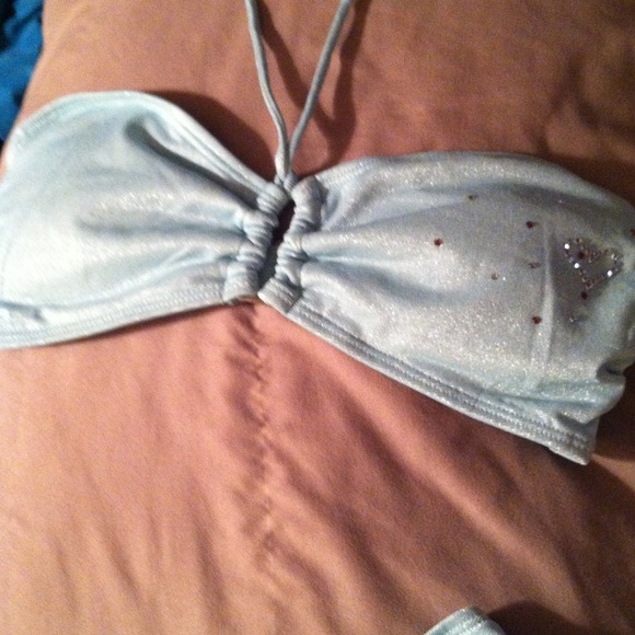 Light blue swim suit - Picture 3 of 4