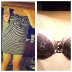 🚫🚫SOLDDD🚫🚫Tube Dress & Ella Gel Bra!