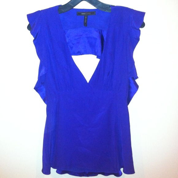 BCBG MaxAria silk top