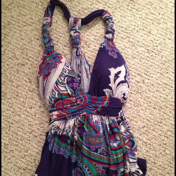 Purple paisley top!