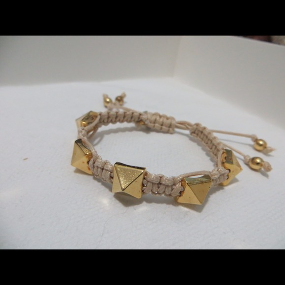 Spike bracelet.