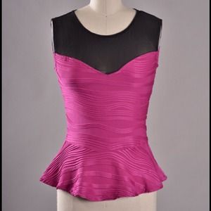 Peplum top