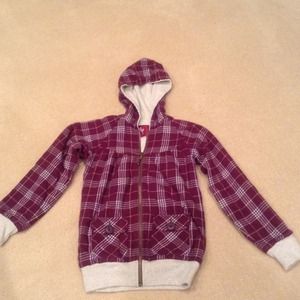 Girls Plaid Jacket