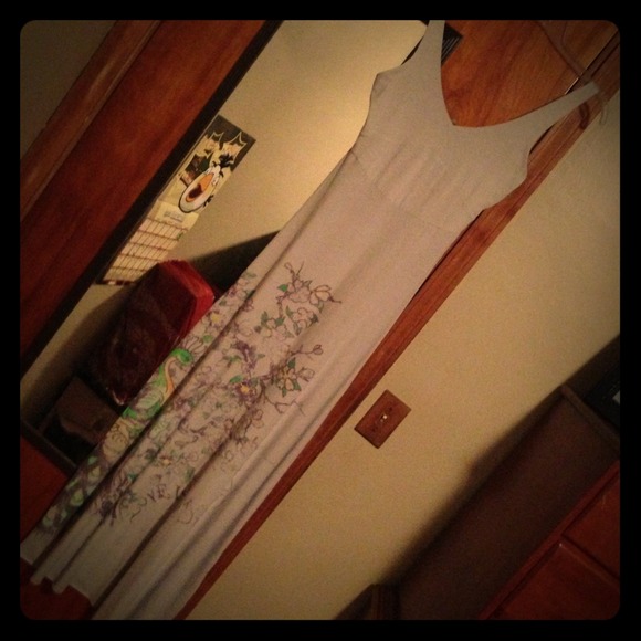 *NWOT* 💚ED HARDY💚 Maxi dress!! Sz. S 🔥HOT!!🔥