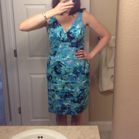 Tropical Turquoise Dress