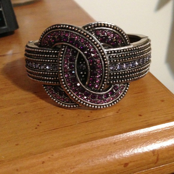 Rhinestone cuff - Picture 1 of 2