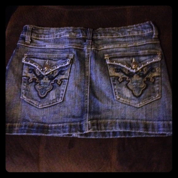 😍Jean mini skirt 😍
