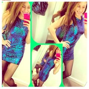 H&M sequined dress