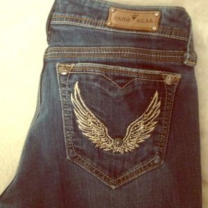 Sang real jeans from the Buckle