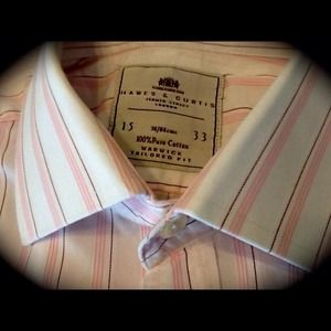 Hawes and Curtis - slim fit dress shirt - 15"