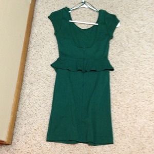 Dark Green Cocktail Dress