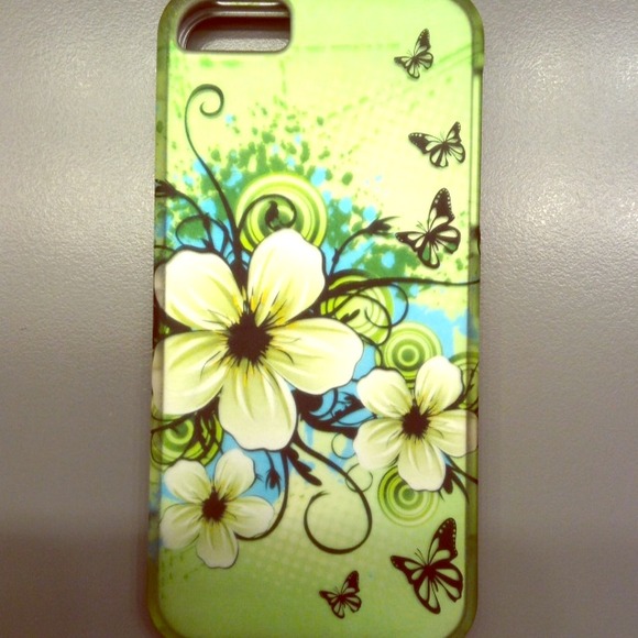 🌺TRADED🌺 IPHONE 5 flower case