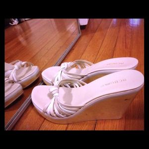*REDUCED MOVE SALE!* BCBGirls Wedge Sandals