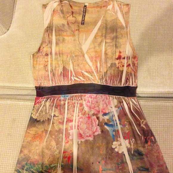Nature print dress - Picture 1 of 2