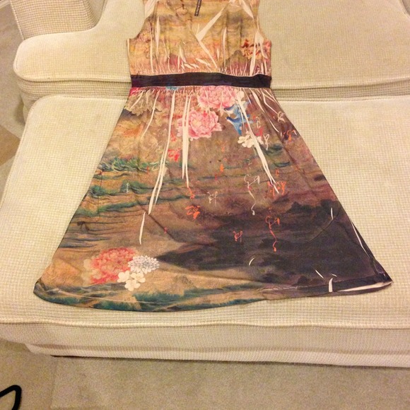 Nature print dress - Picture 2 of 2