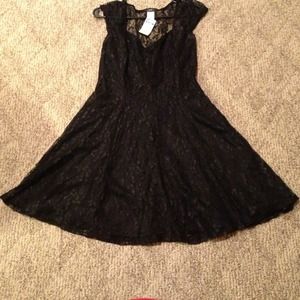 Little black dress.