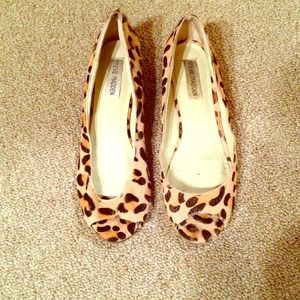 Steve madden Leopard flats