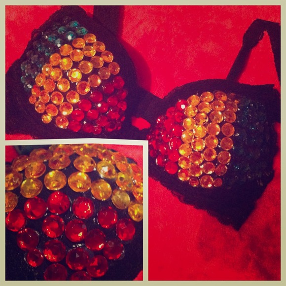 handmade Other - Handmade bejeweled bra!