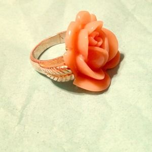 ✋Sold in bundle✋Pink rose ring