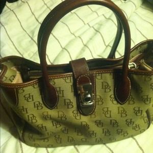 Dooney & Bourke small double & handle tote