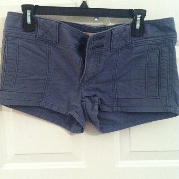 ❌SOLD❌Hollister blue-ish grey shorts size 7