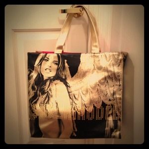 VS supermodel metallic tote