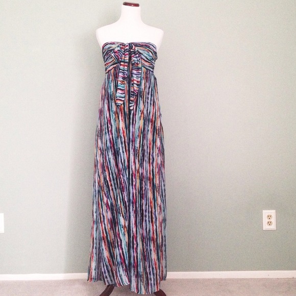 RESERVED ❗ Maxi Dress with Bow Front