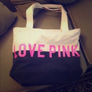 Love Pink Tote Bag 👜