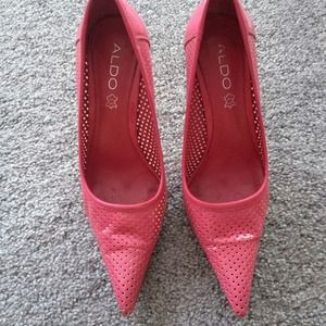ALDO 4" pink pumps