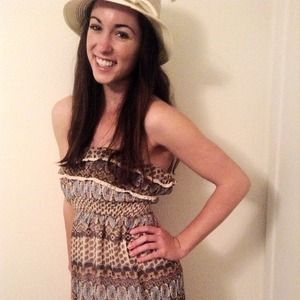 Patterned Spring Dress!:)