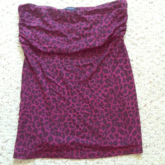 Leopard Tube top