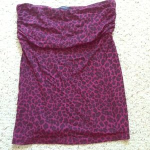 Leopard Tube top