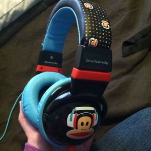 RESERVED! Paul Frank Skullcandy headphones