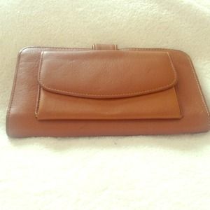 Vintage Dooney & Bourke leather wallet.