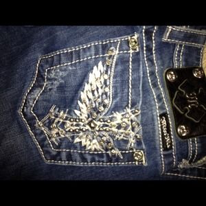 Traded! Miss Me skinny jeans Excellent condition