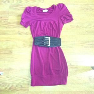 Magenta tunic/dress