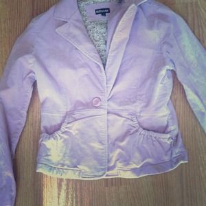 Lilac color light jacket